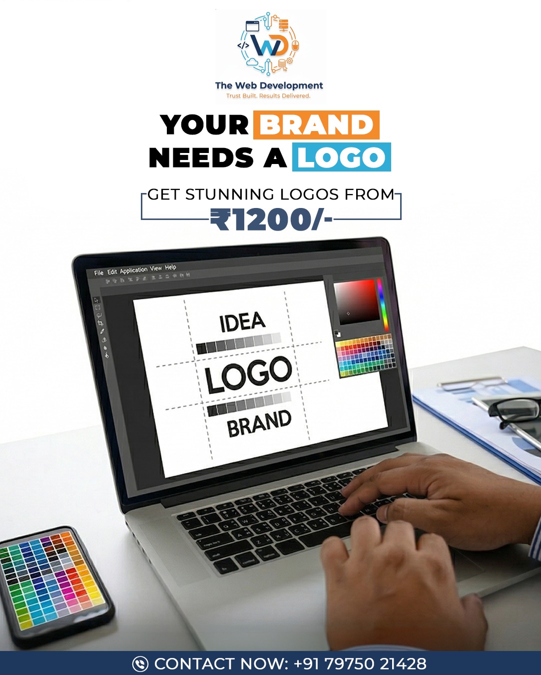 Logo design services in Davangere for brands